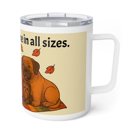 Best Friends Come in All Sizes Autumn Themed Insulated Coffee Mug