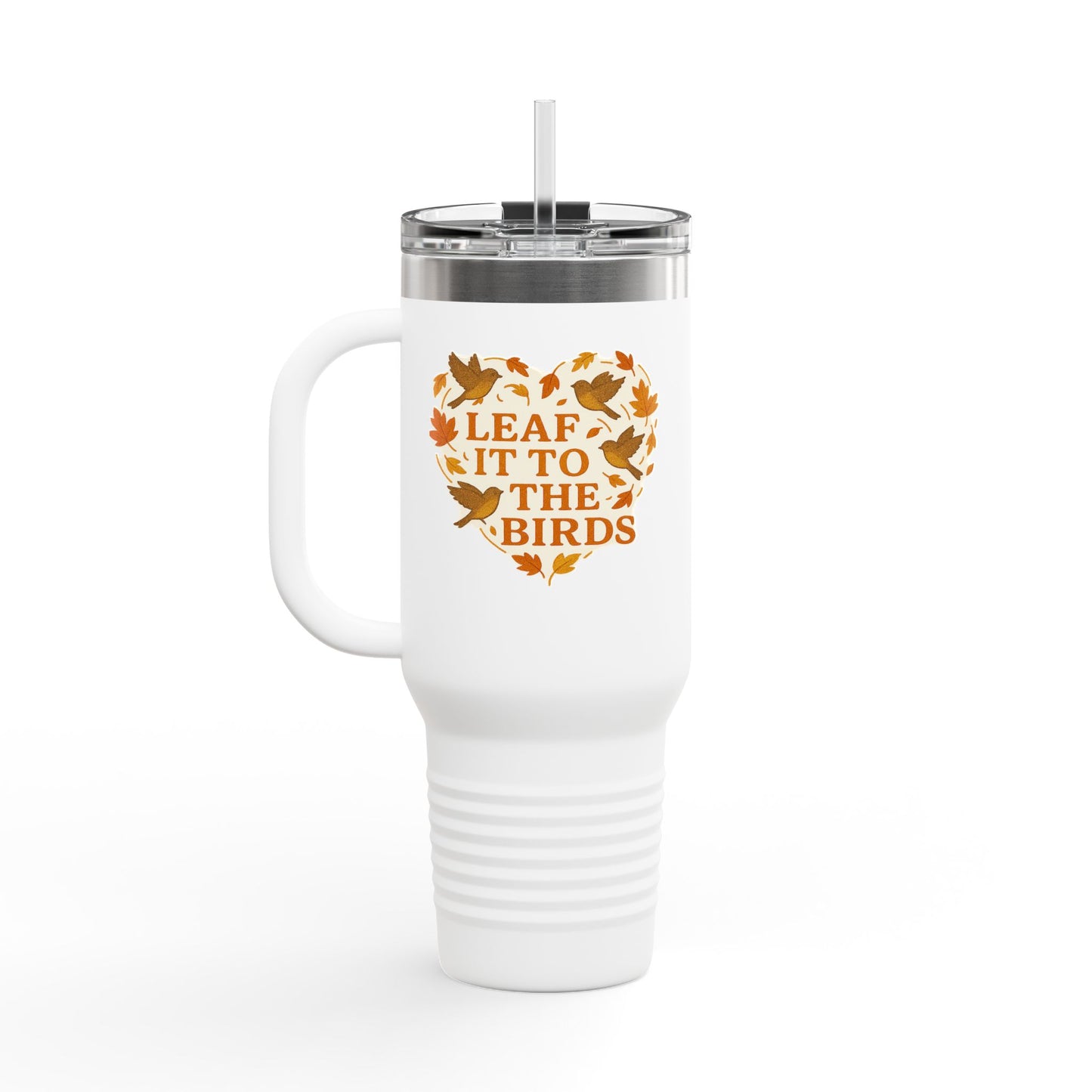 leaf it to the birds Travel Mug