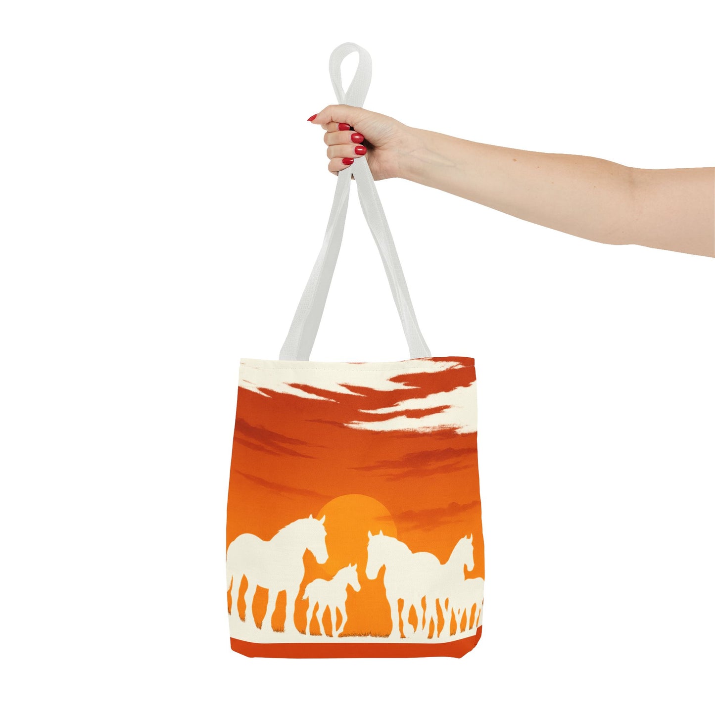 Horses on the Horizon Tote Bag