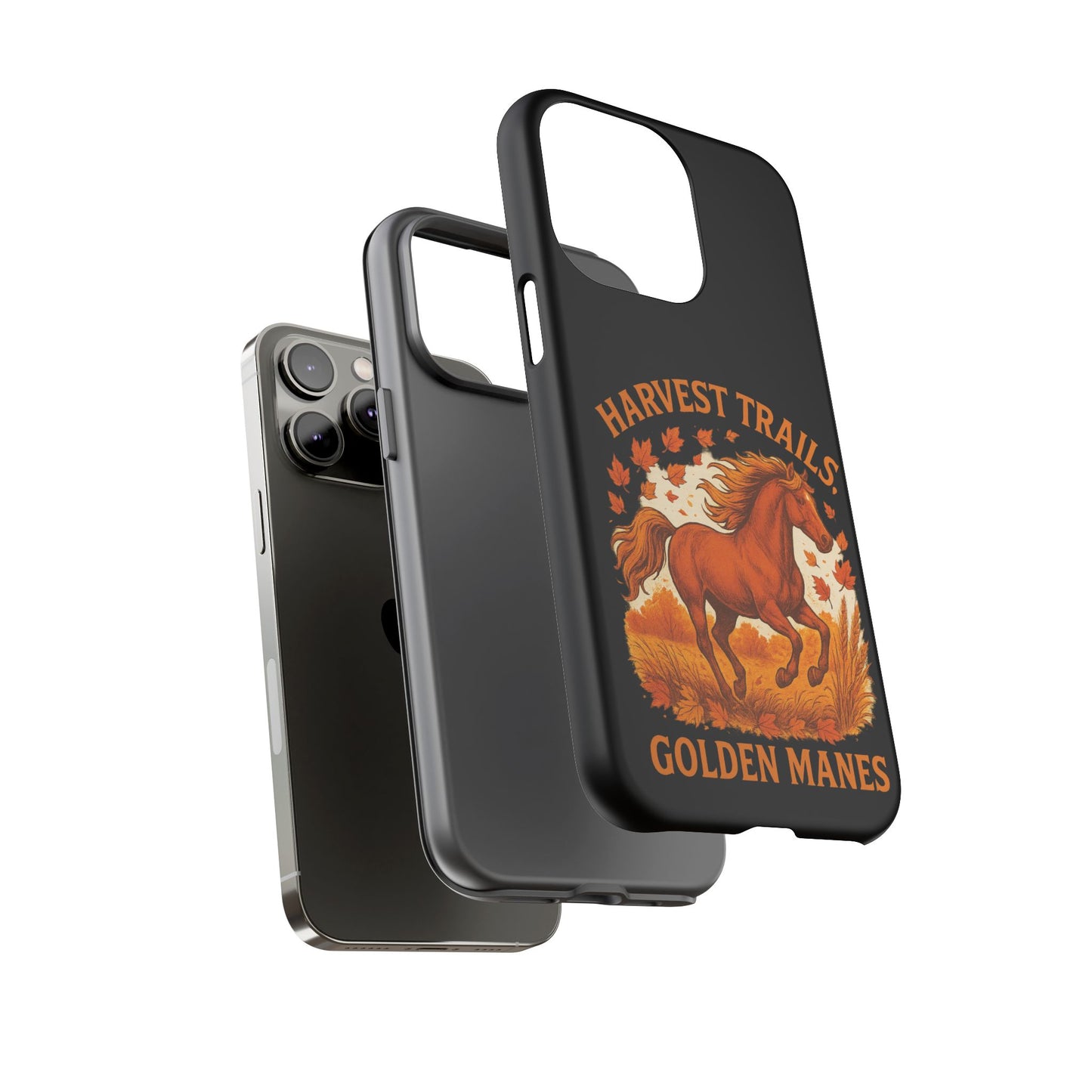 Harvest Trails Golden Manes Autumn Themed Phone Case