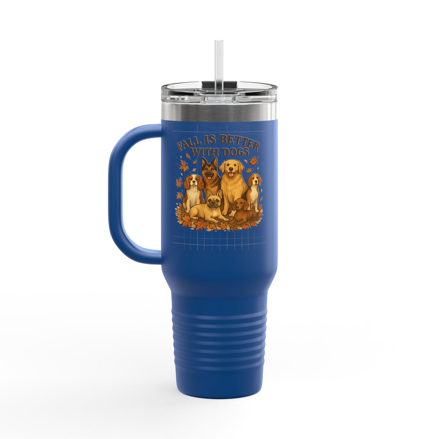 Fall is Better With Dogs Travel Mug