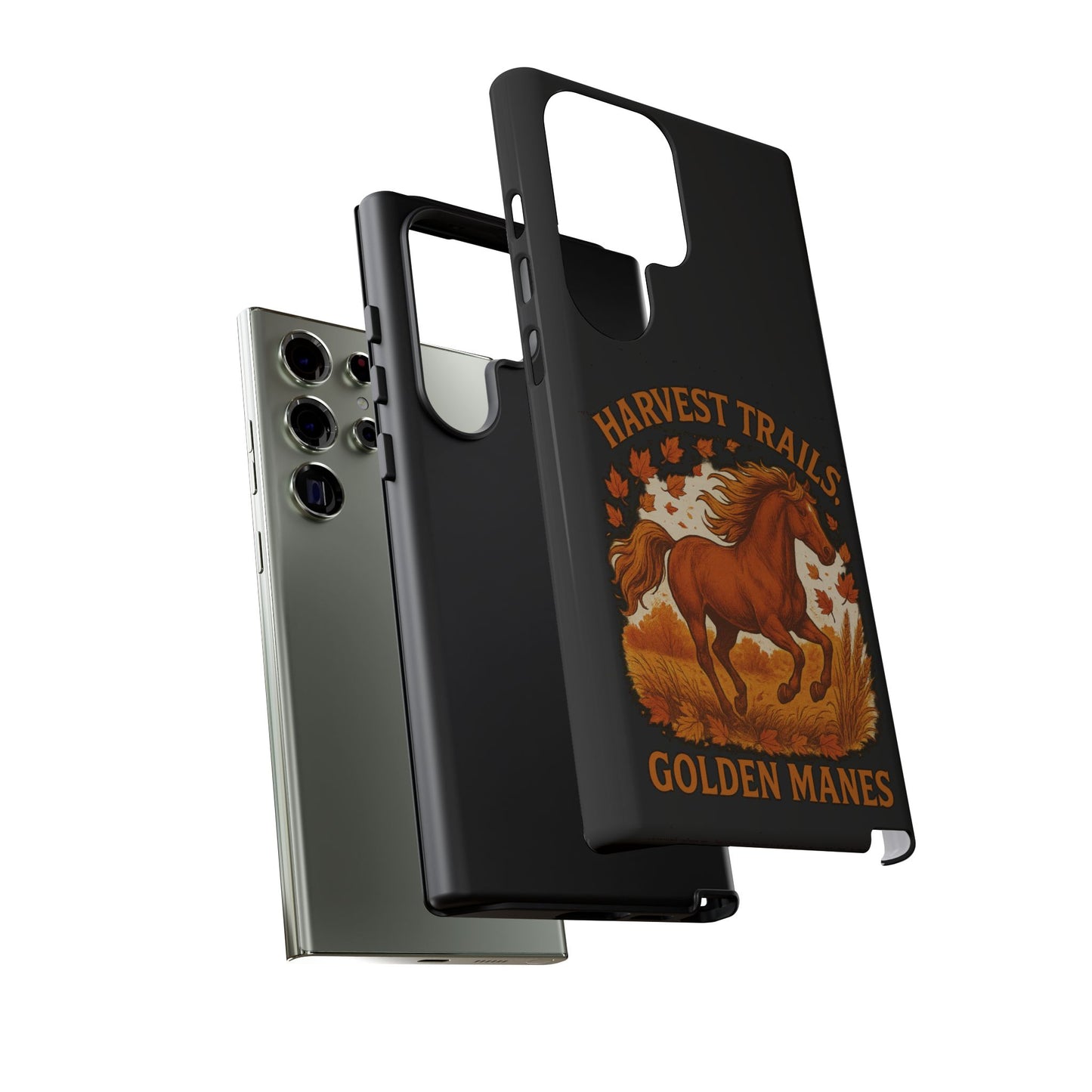 Harvest Trails Golden Manes Autumn Themed Phone Case