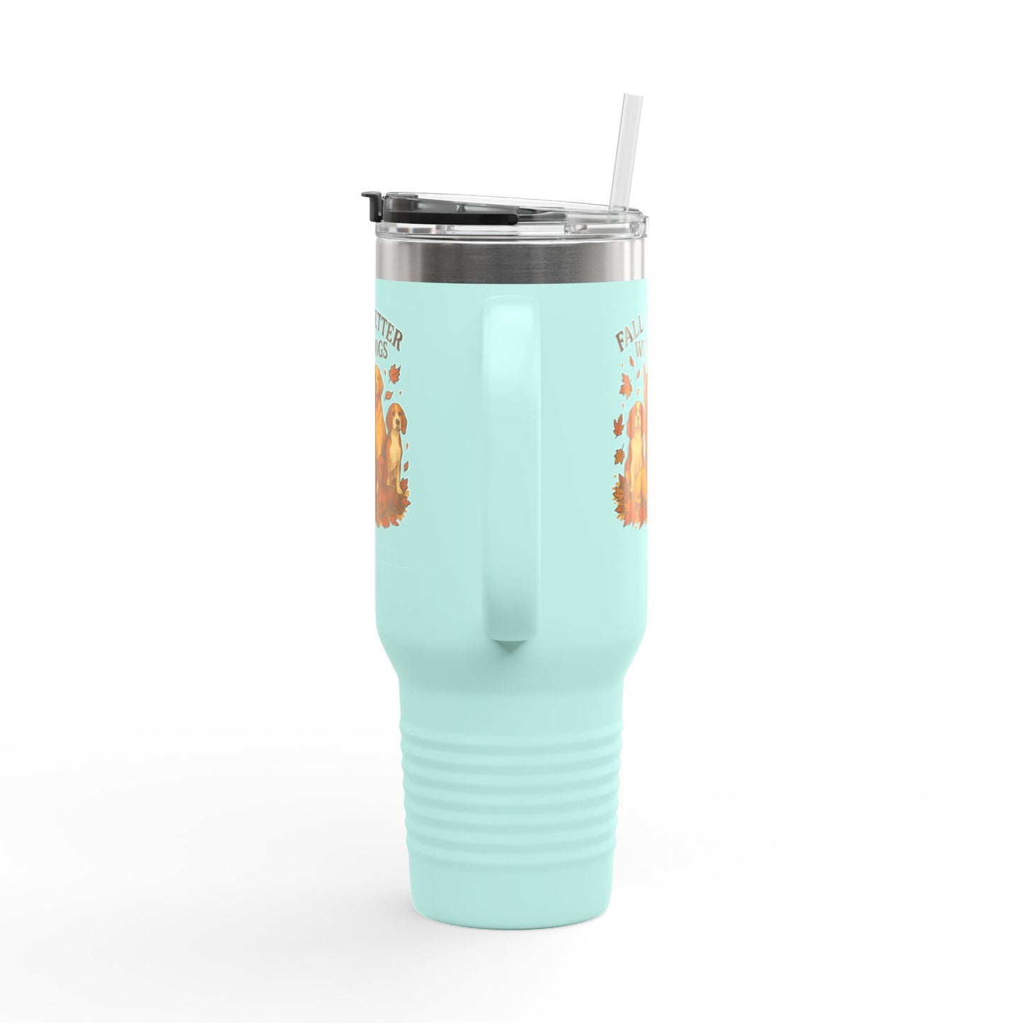 Fall is Better With Dogs Travel Mug