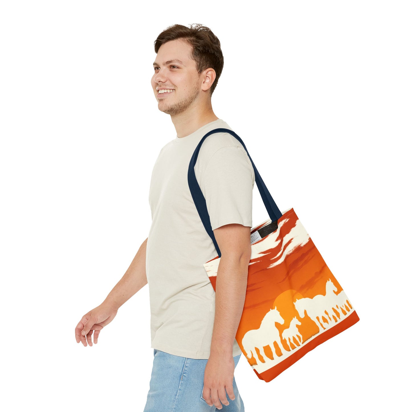 Horses on the Horizon Tote Bag