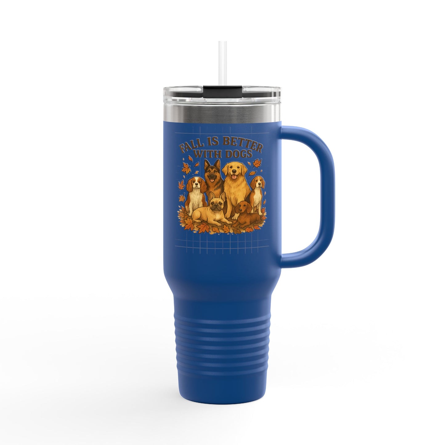 Fall is Better With Dogs Travel Mug