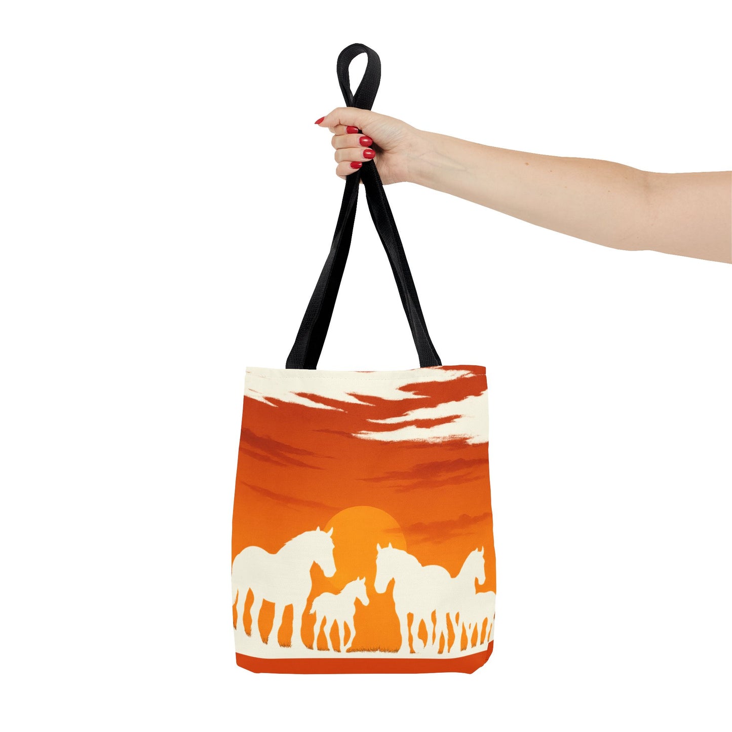 Horses on the Horizon Tote Bag