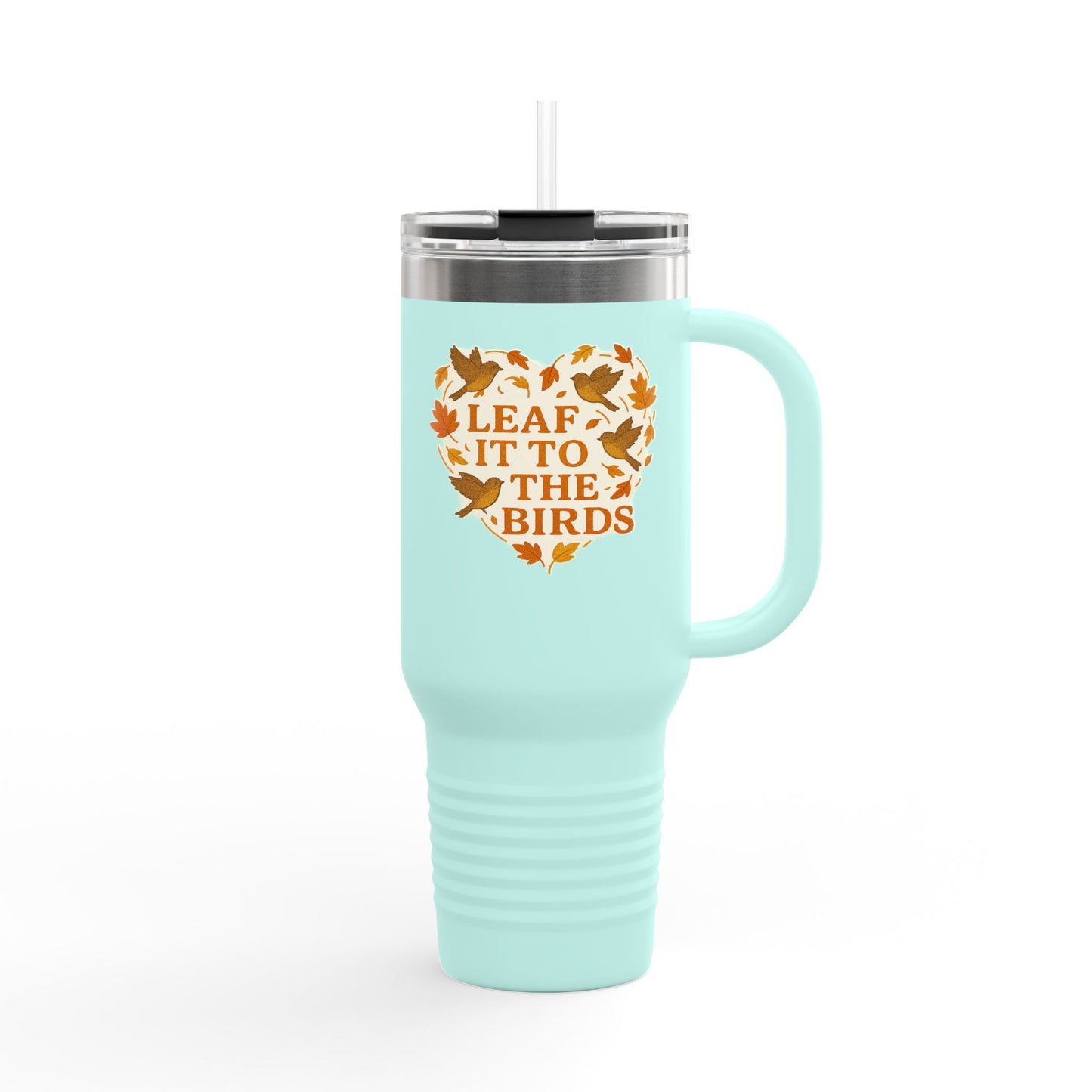 leaf it to the birds Travel Mug
