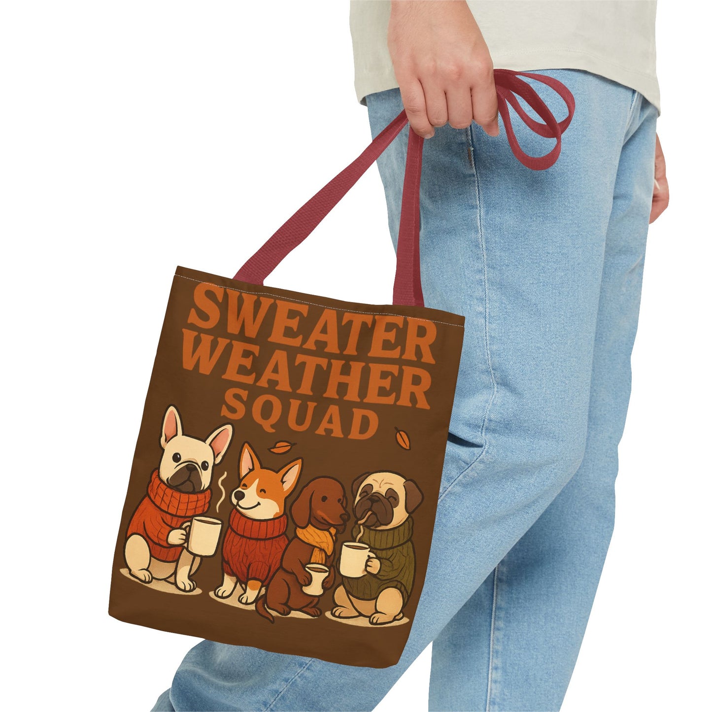 Sweater Weather Squad Tote Bag