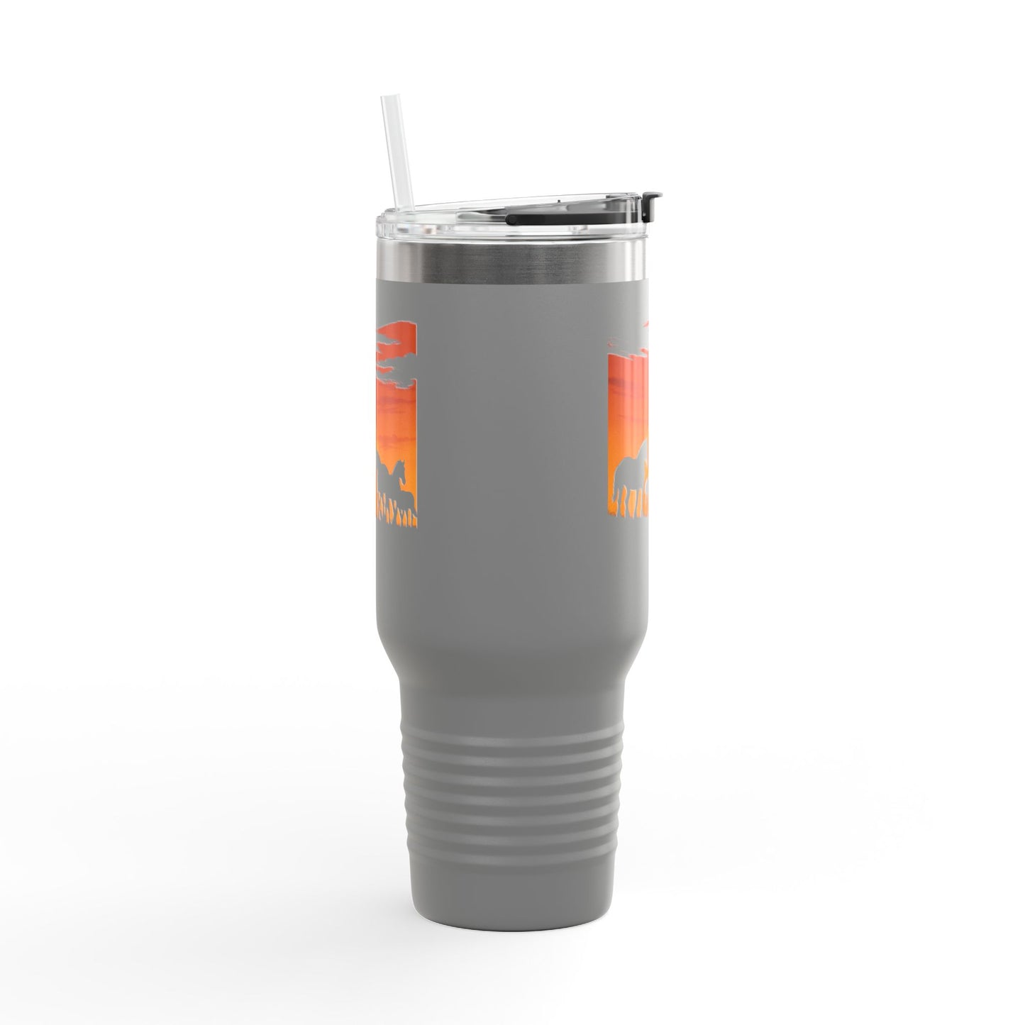 Horses on the Horizon Autumn Themed Travel Mug