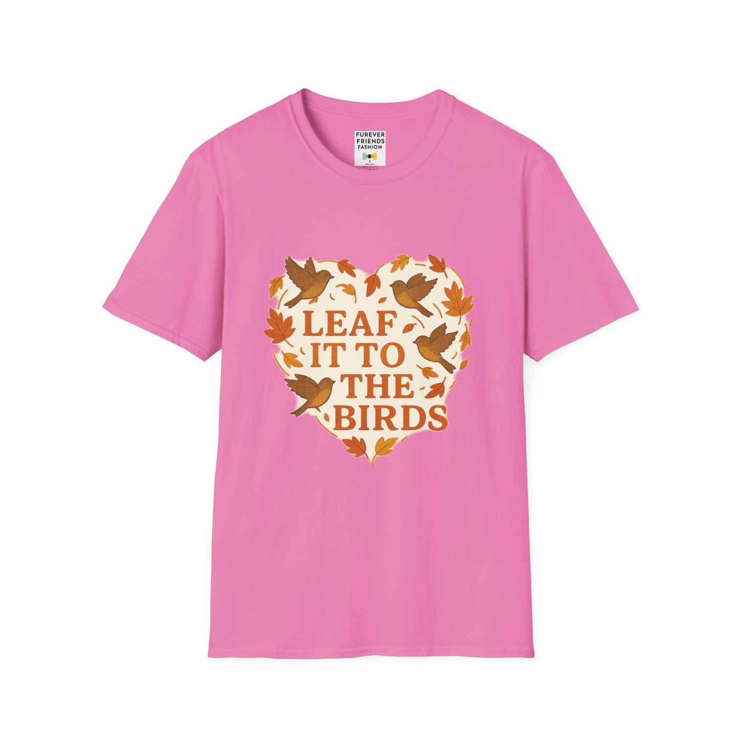 leaf It To The Birds Autumn Themed Tee