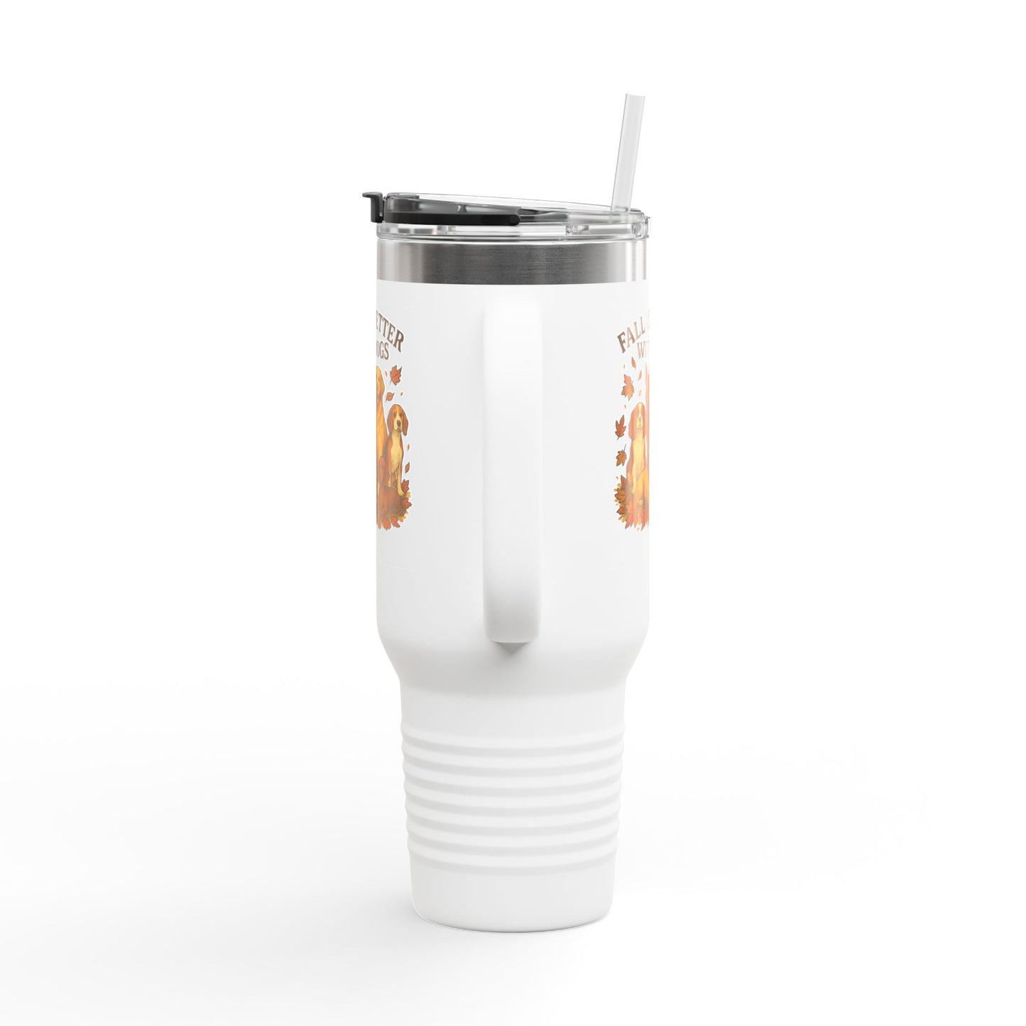 Fall is Better With Dogs Travel Mug