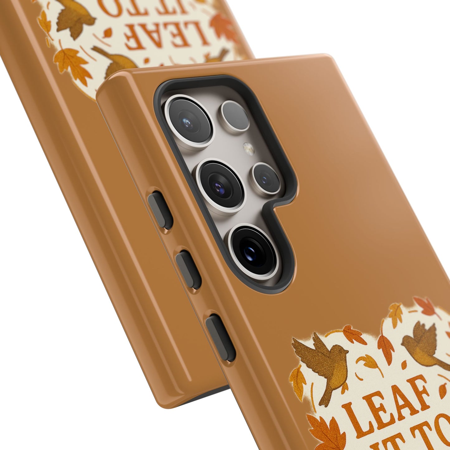 leaf It To The Birds Autumn Themed Phone Case