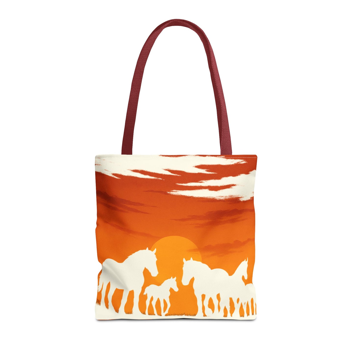 Horses on the Horizon Tote Bag