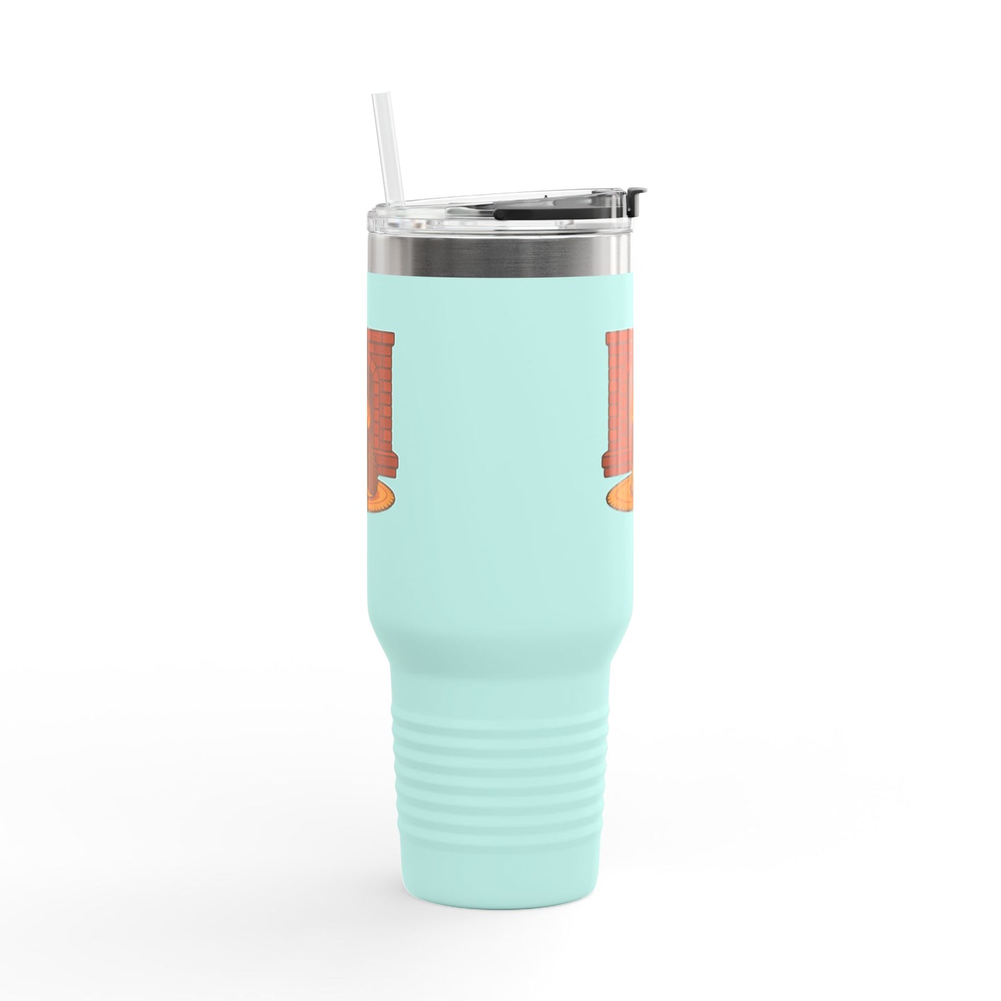 Fireside Spines Cozy Autumn Travel Mug