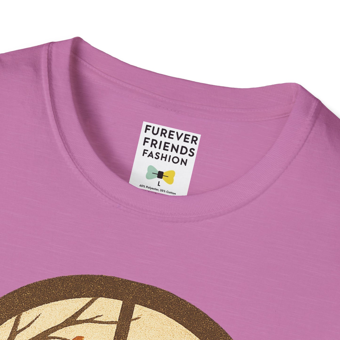 Bird In The Window Autumn Themed Tee