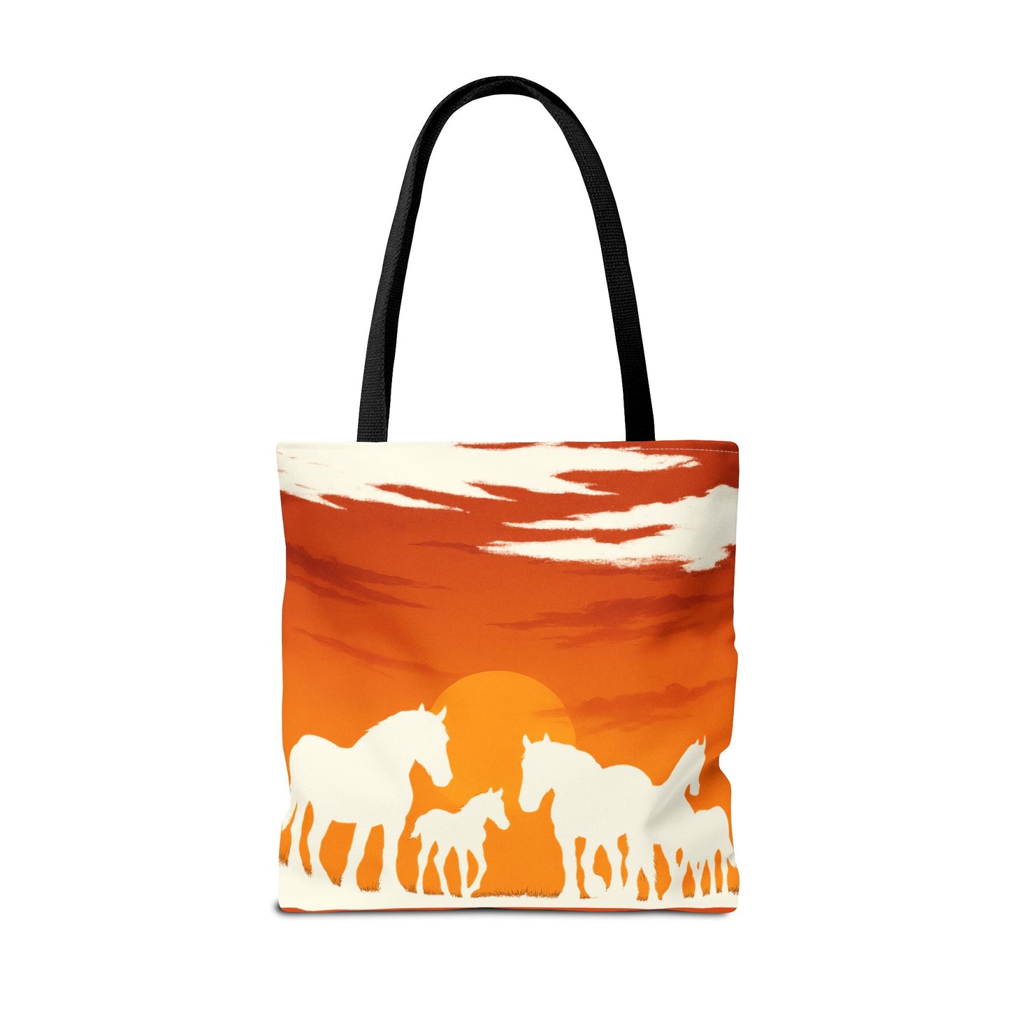 Horses on the Horizon Tote Bag
