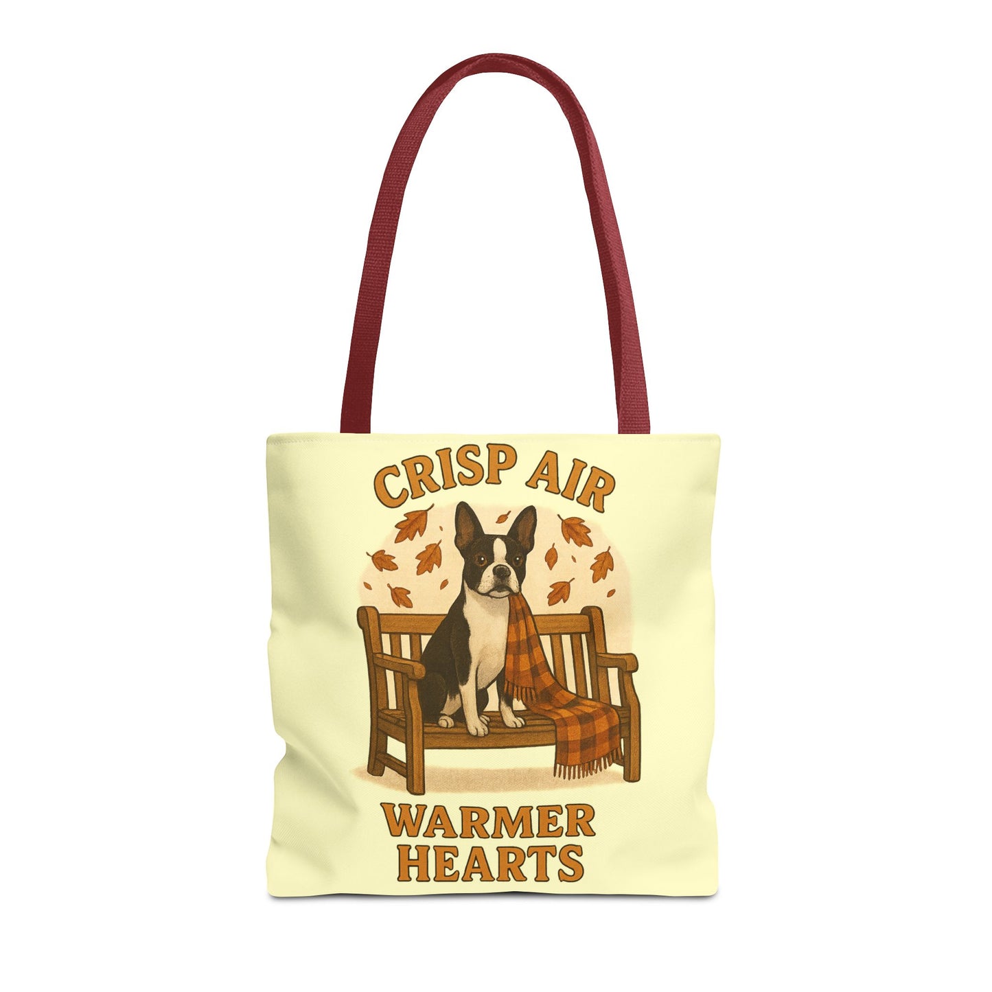 Crisp Air Warmer Hearts Tote Bag