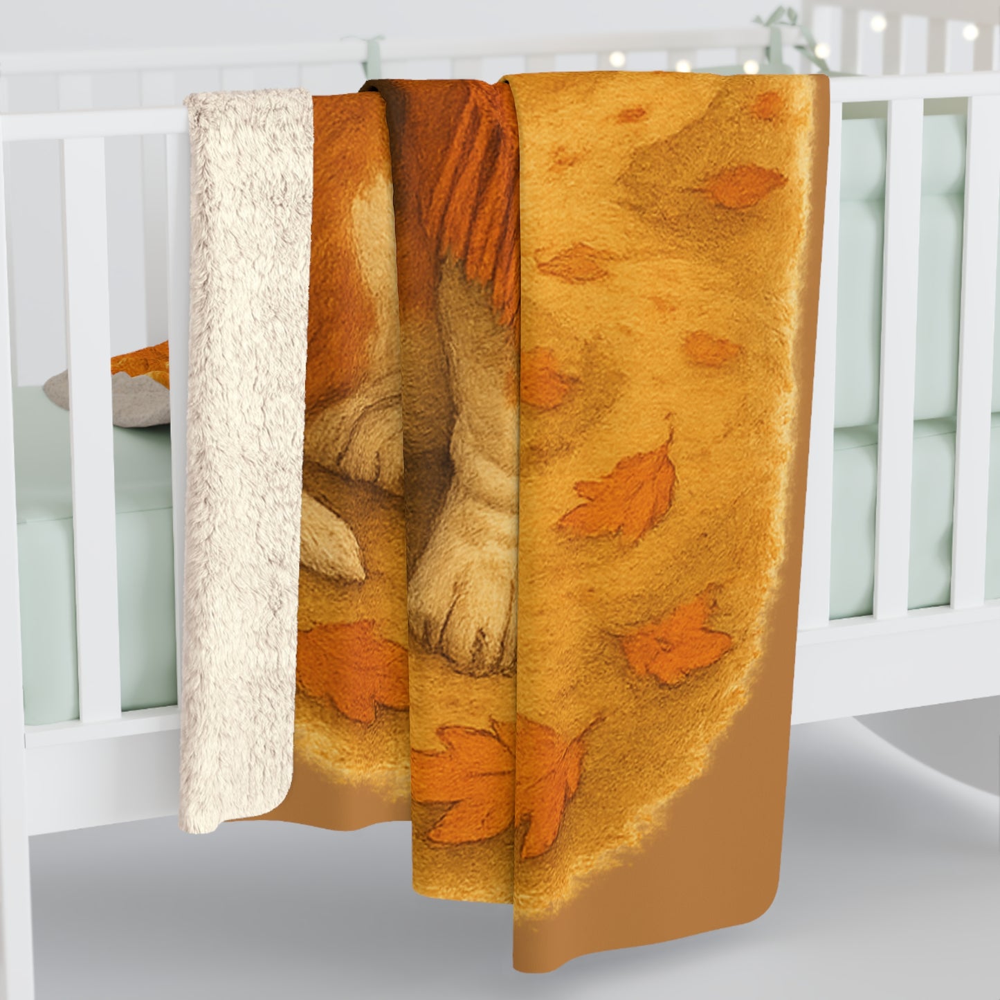 Basset Hound Sherpa Fleece Blanket