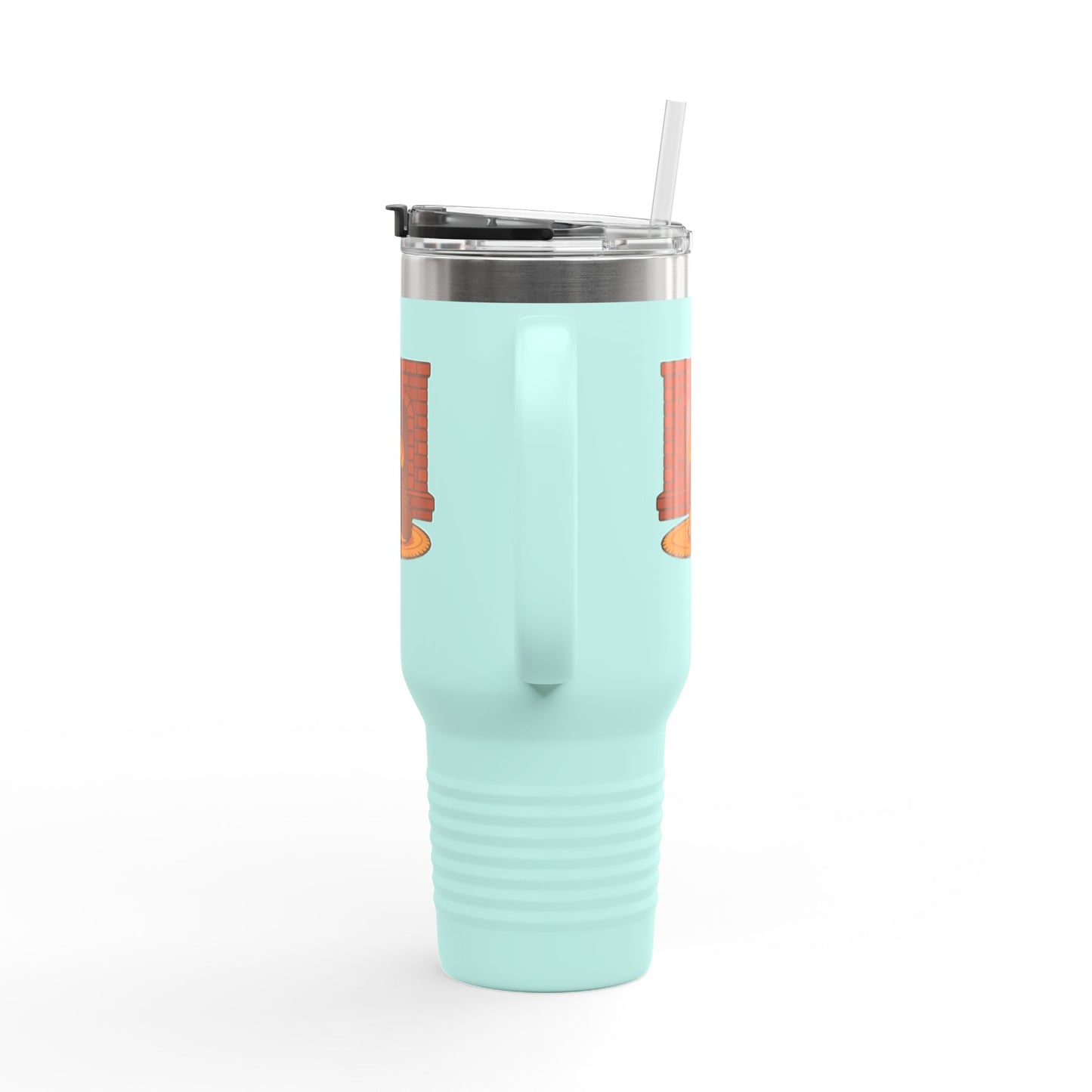 Fireside Spines Cozy Autumn Travel Mug