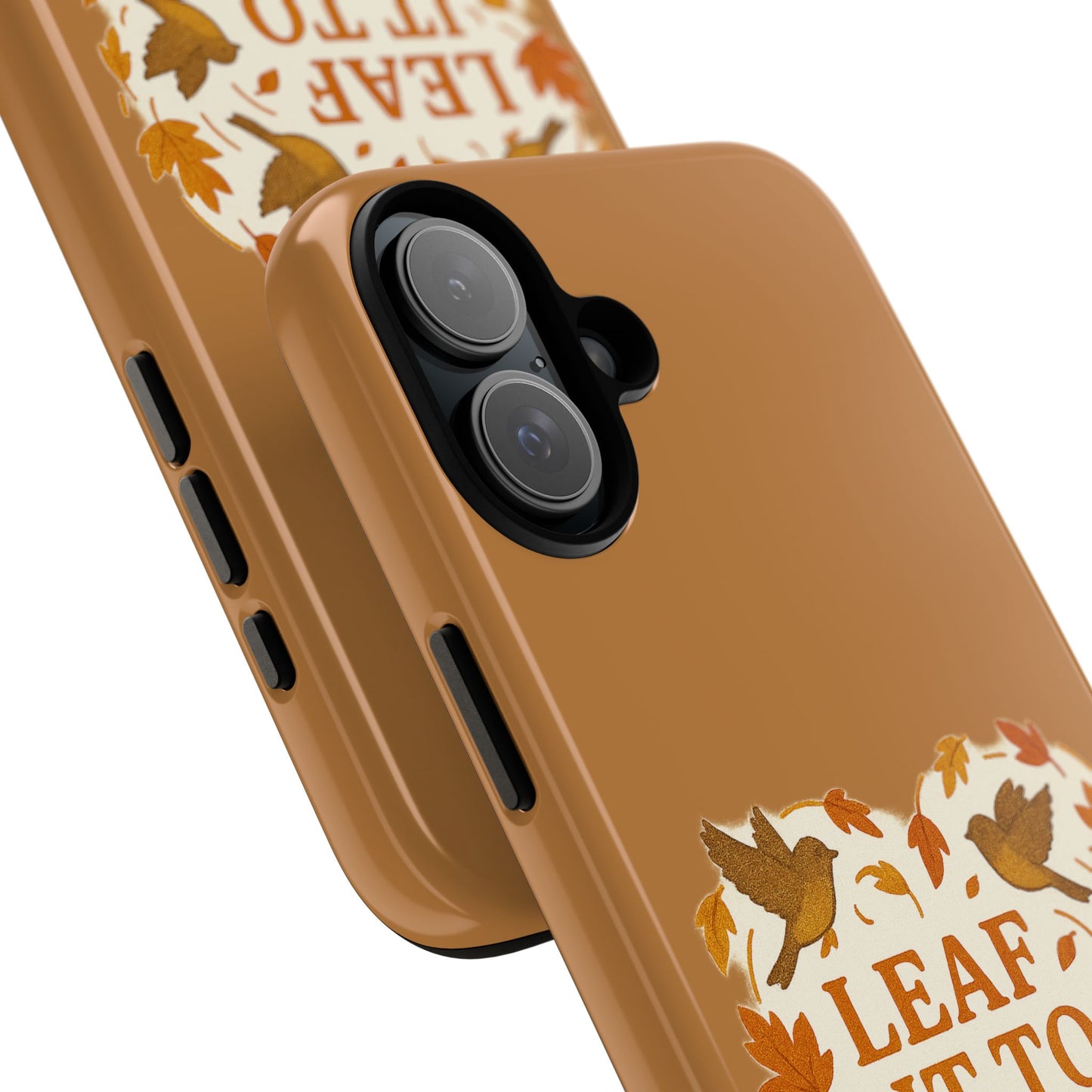 leaf It To The Birds Autumn Themed Phone Case
