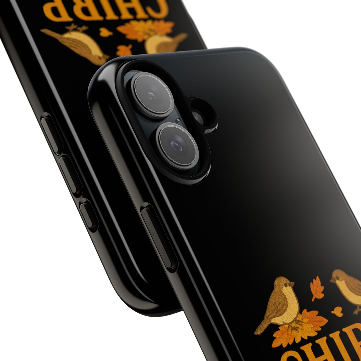 Chirp Crunch Cozy Autumn Themed Phone Case