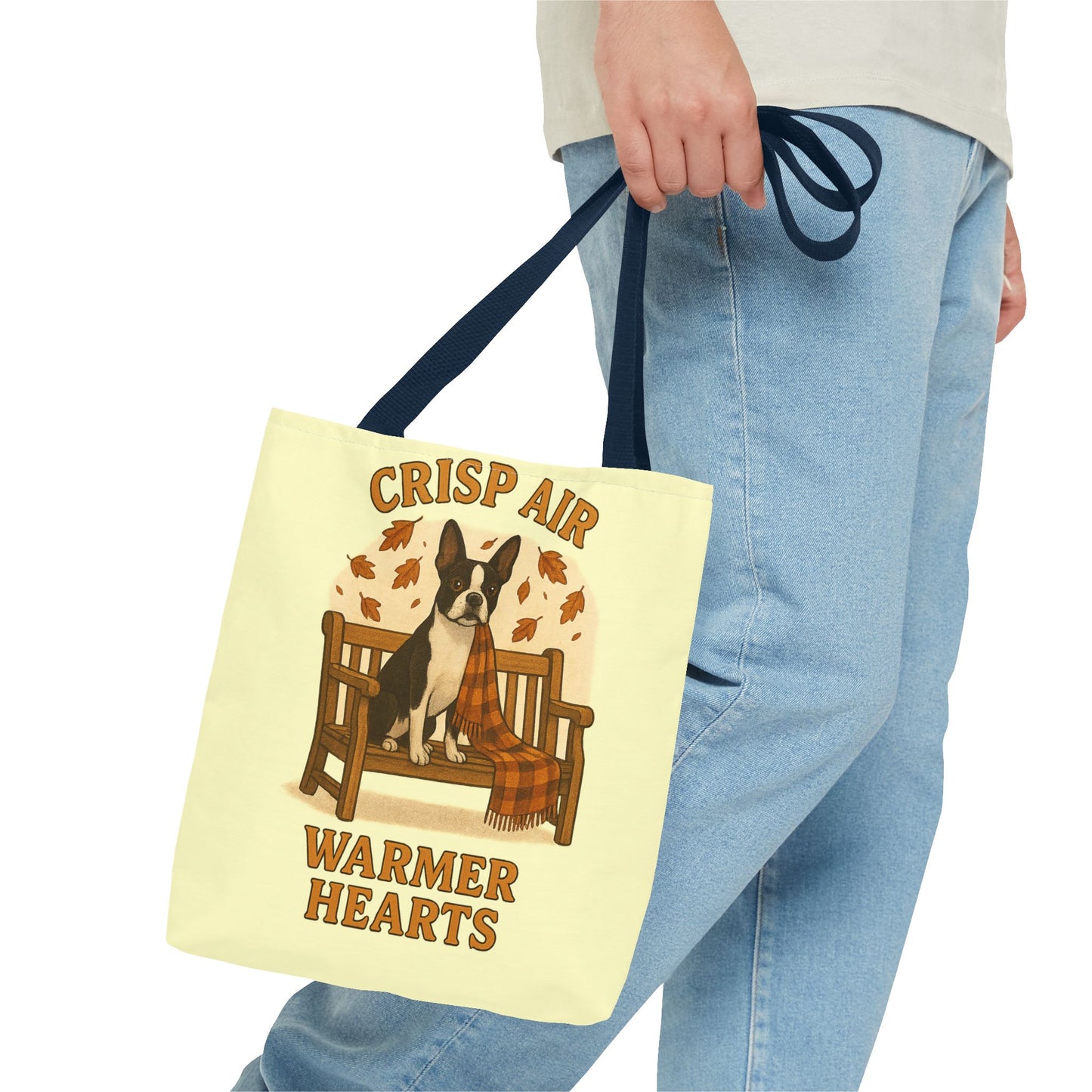 Crisp Air Warmer Hearts Tote Bag