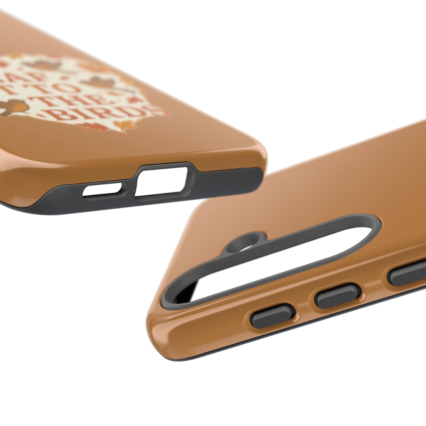 leaf It To The Birds Autumn Themed Phone Case