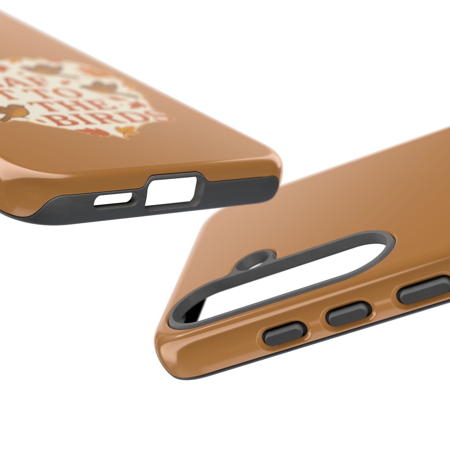 leaf It To The Birds Autumn Themed Phone Case