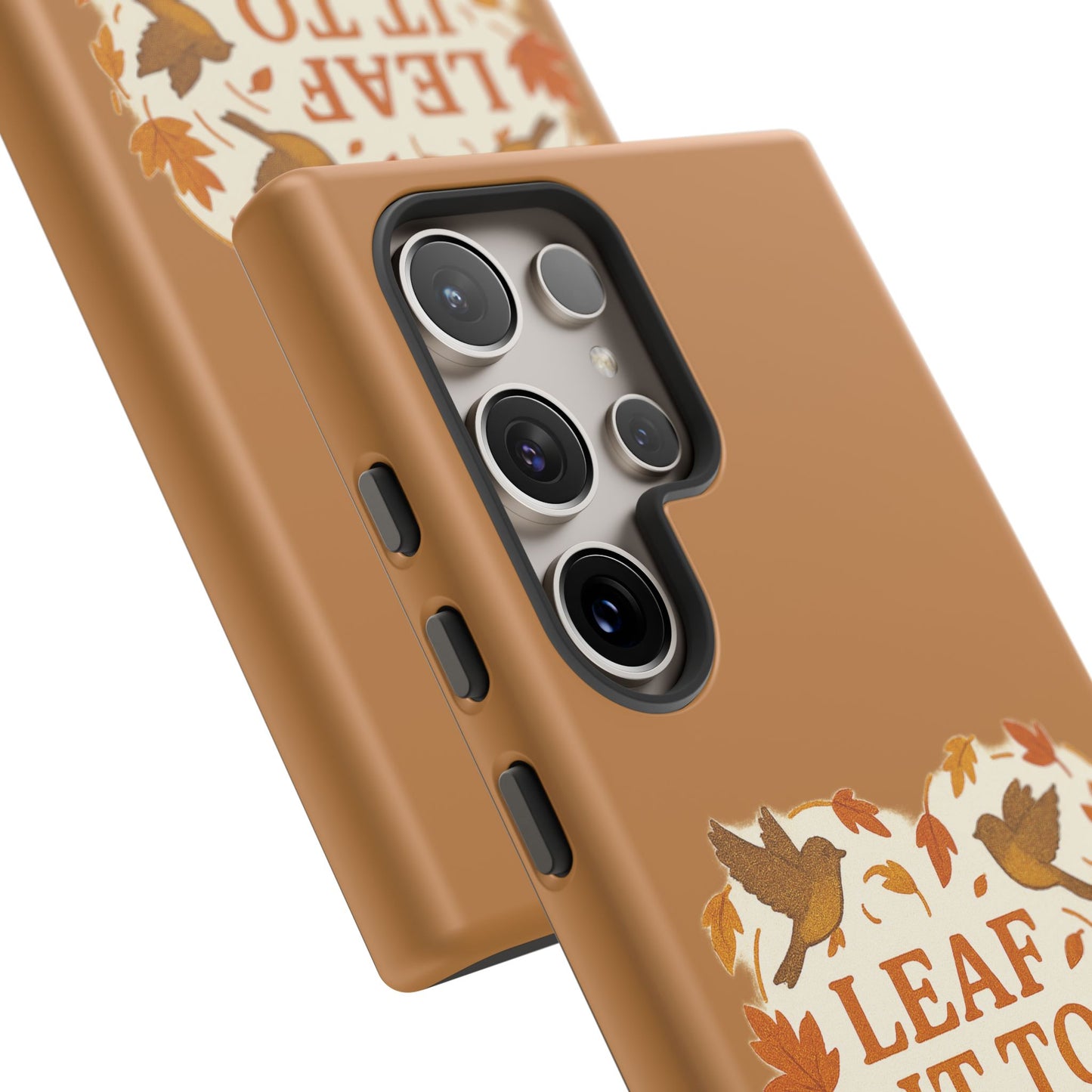 leaf It To The Birds Autumn Themed Phone Case