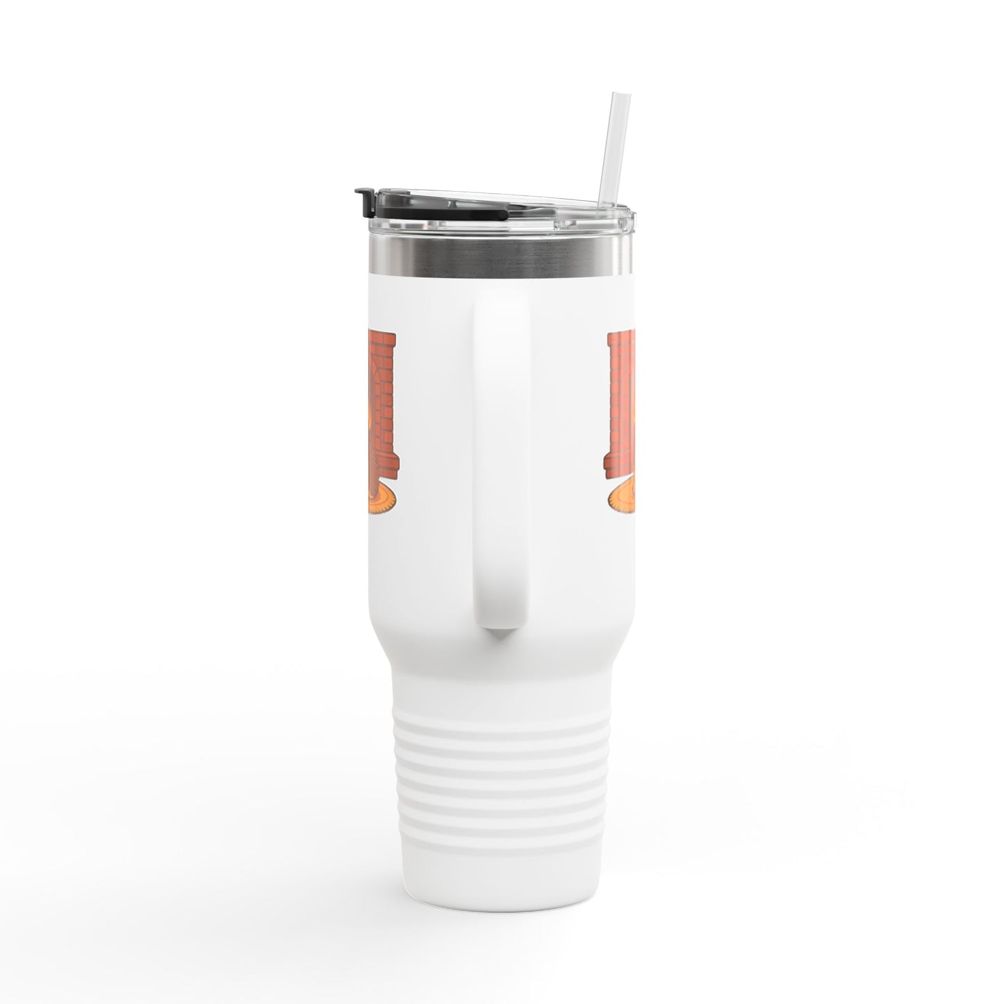 Fireside Spines Cozy Autumn Travel Mug