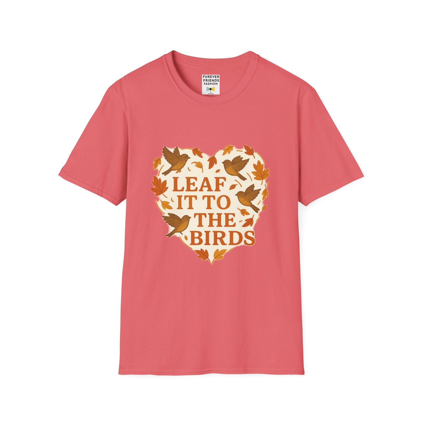 leaf It To The Birds Autumn Themed Tee