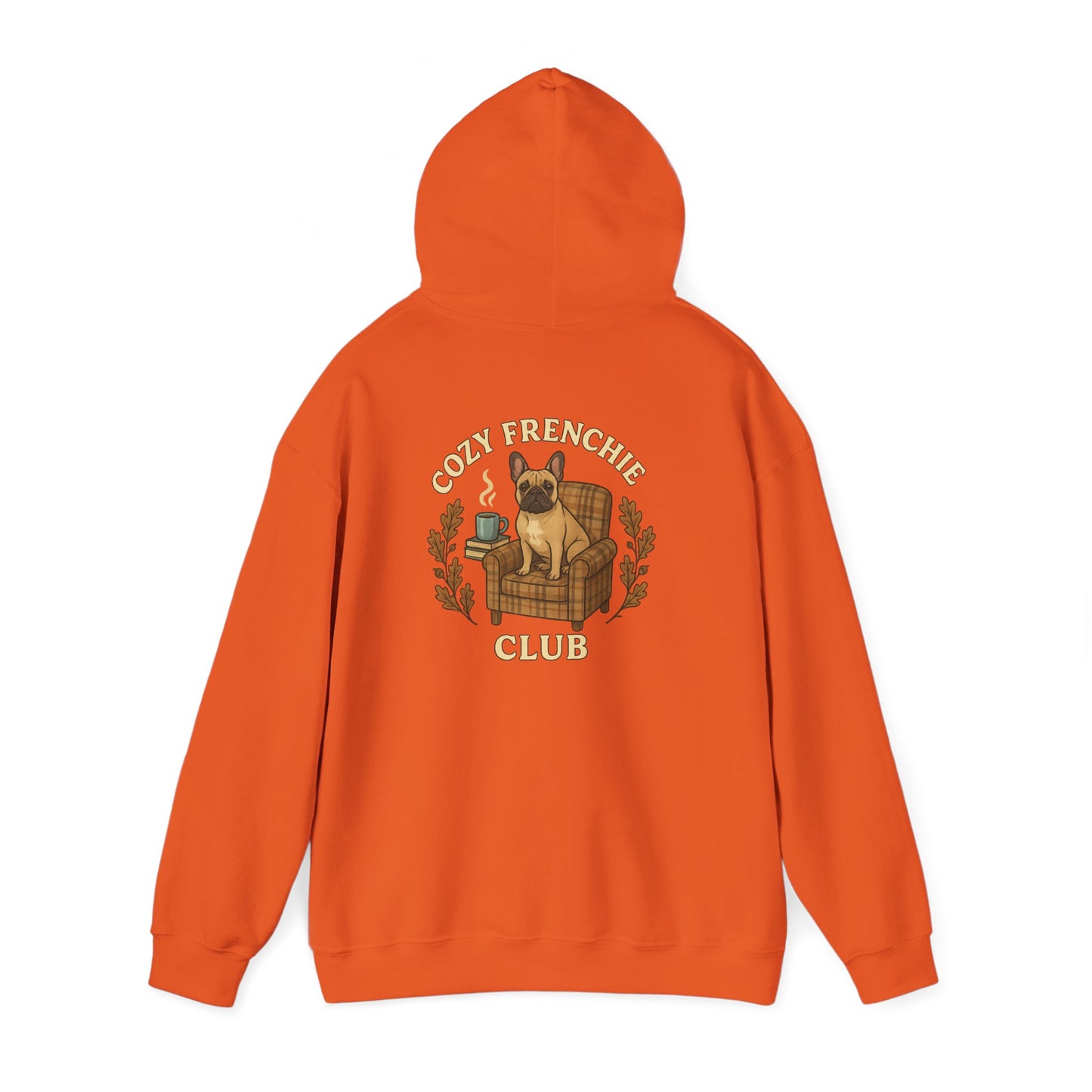 Cozy Frenchie Club Autumn Themed Hoodie