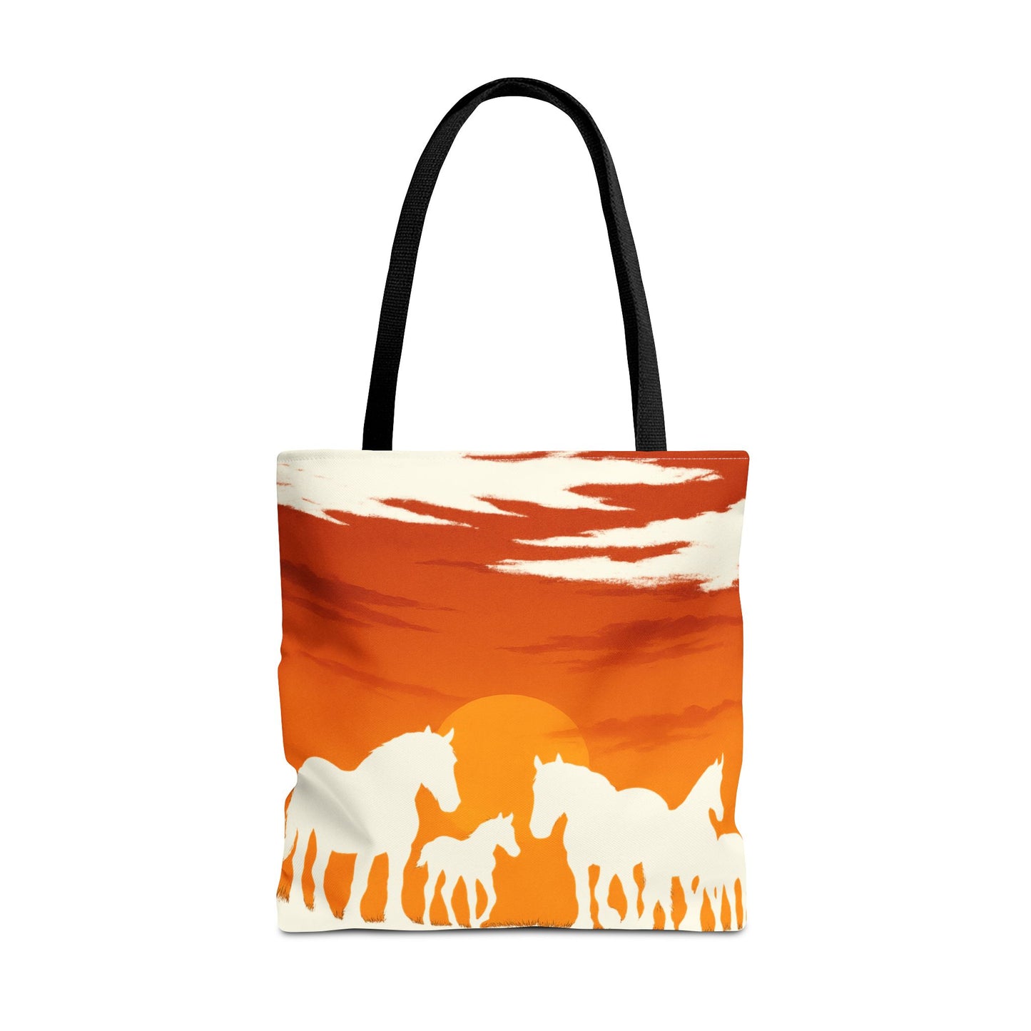 Horses on the Horizon Tote Bag
