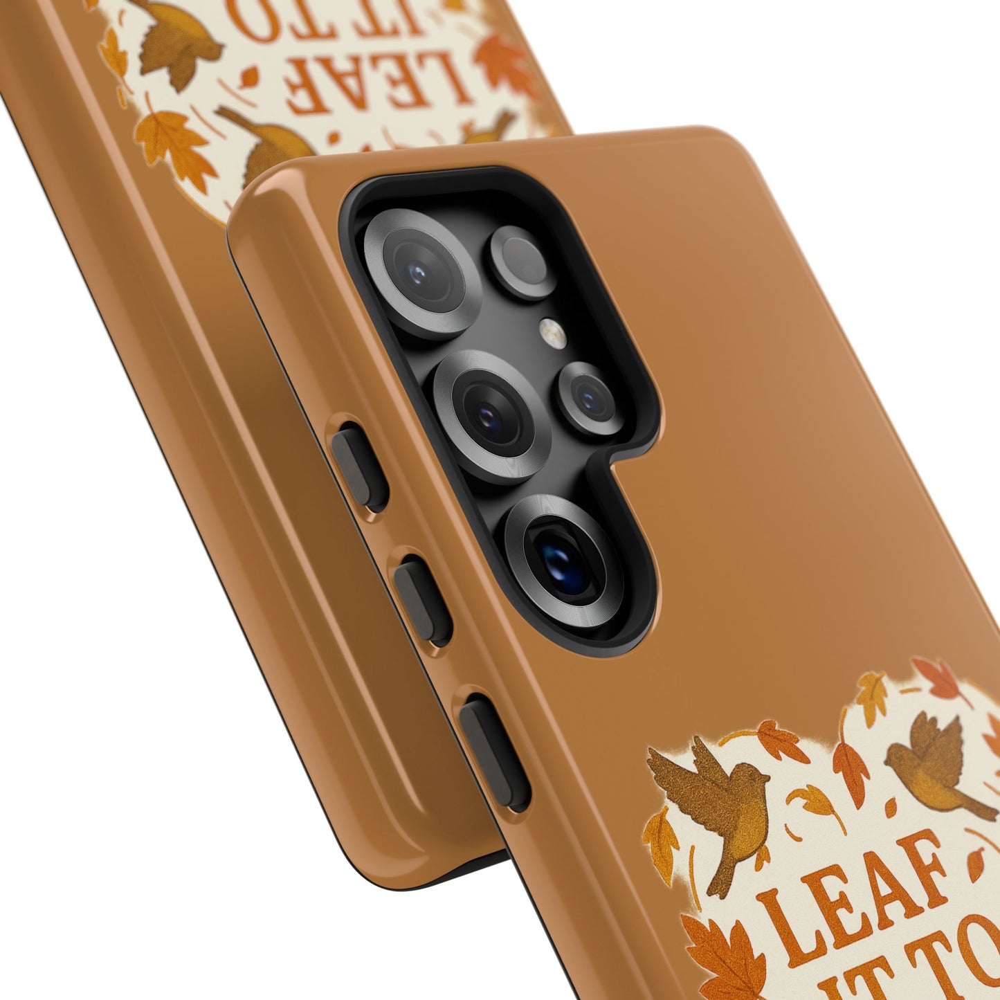 leaf It To The Birds Autumn Themed Phone Case