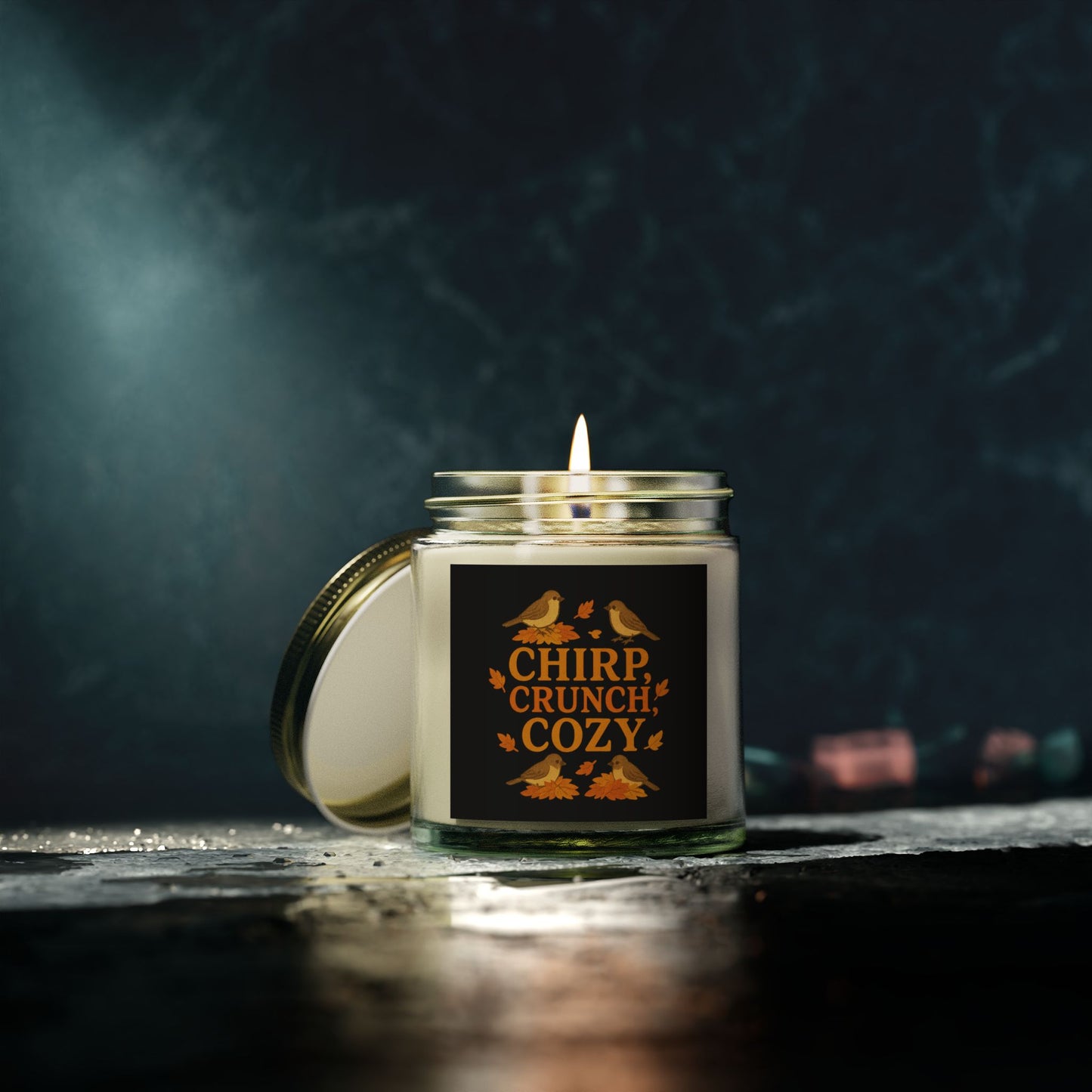 chirp crunch cozy Scented Candle