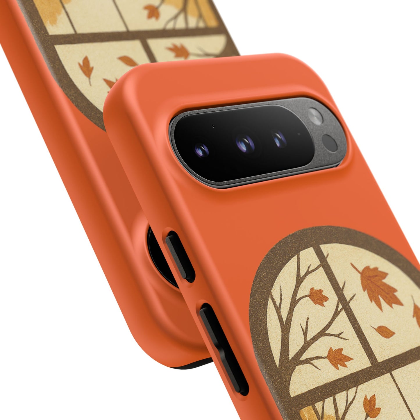 Bird In The Window Autumn Themed Phone Case