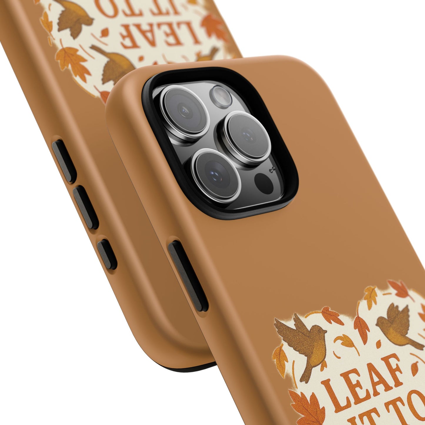 leaf It To The Birds Autumn Themed Phone Case