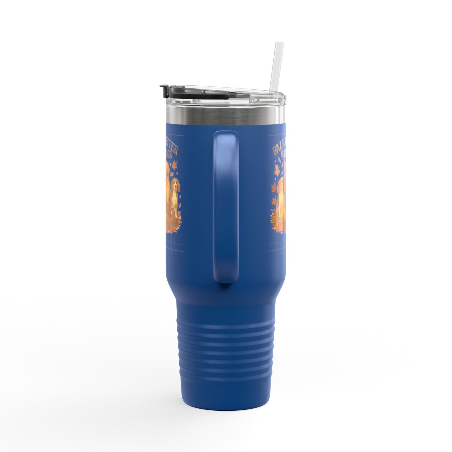 Fall is Better With Dogs Travel Mug