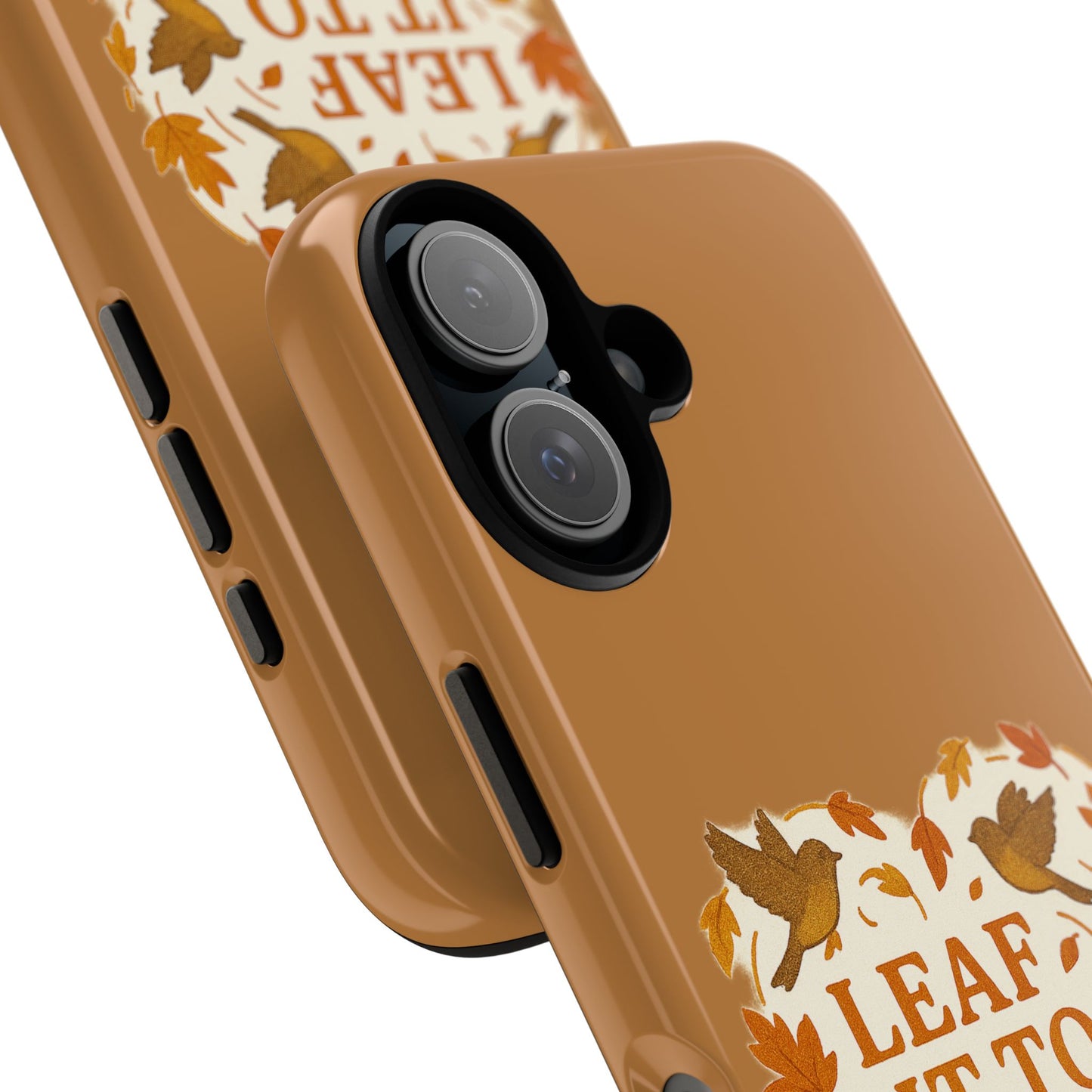 leaf It To The Birds Autumn Themed Phone Case