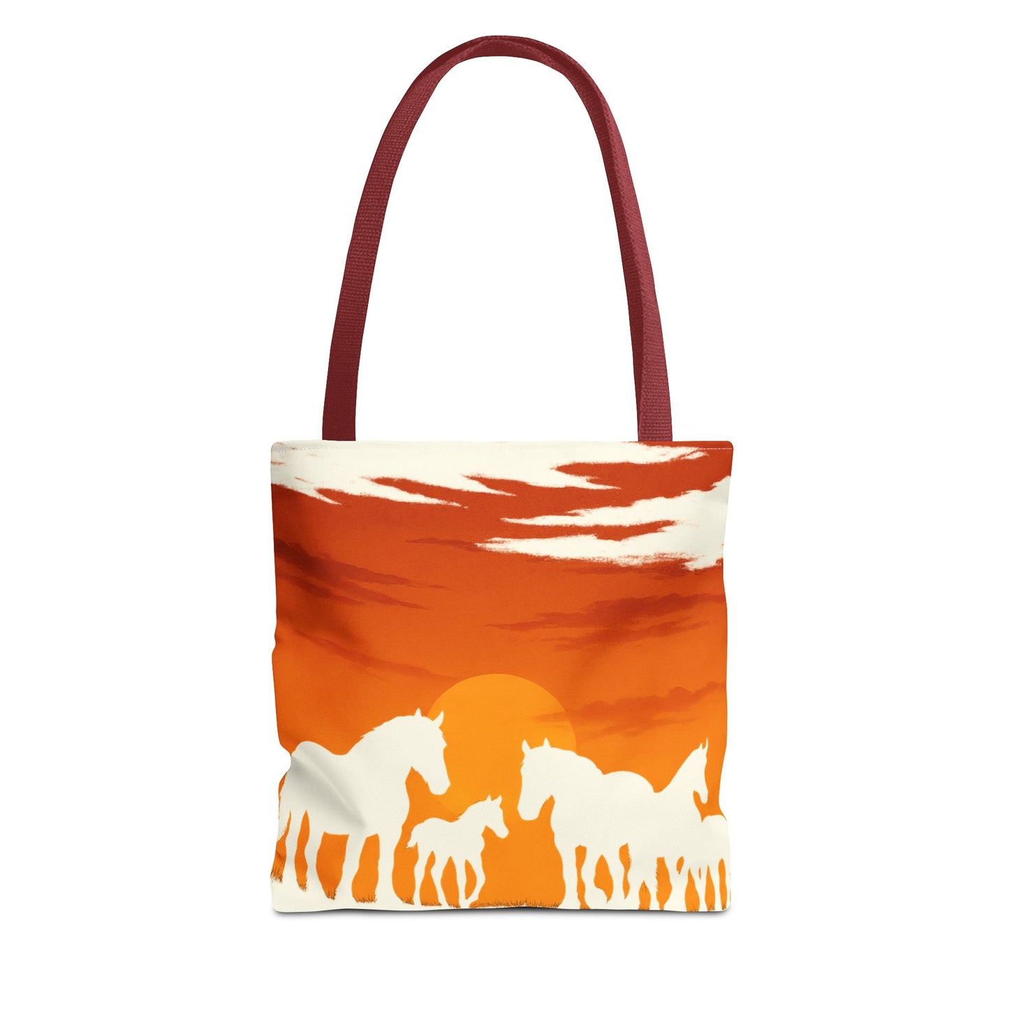 Horses on the Horizon Tote Bag