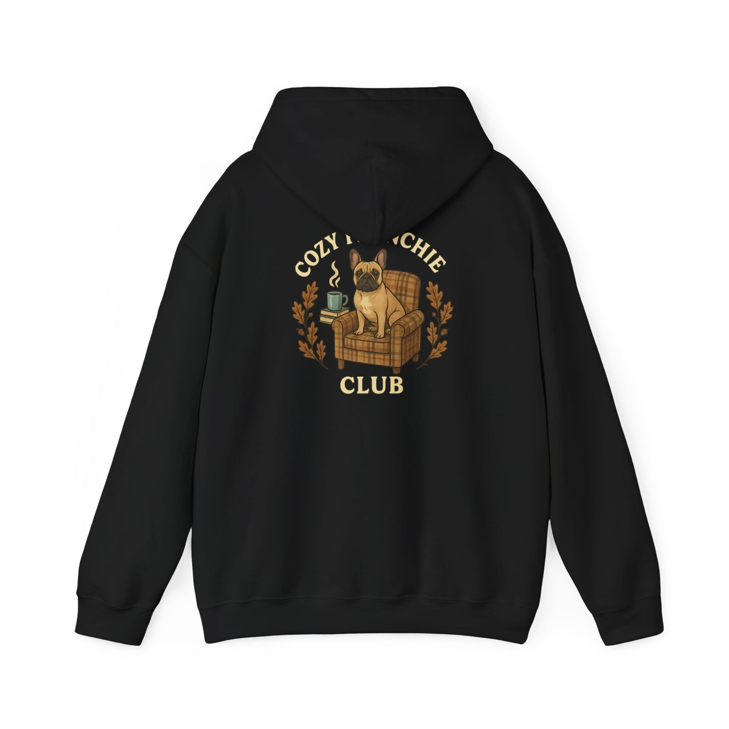 Cozy Frenchie Club Autumn Themed Hoodie