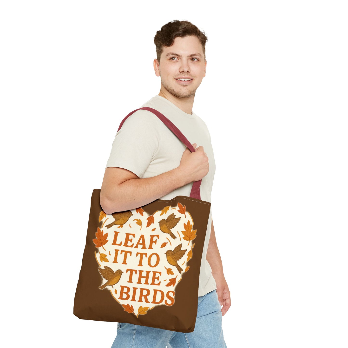 leaf it to the birds Tote Bag