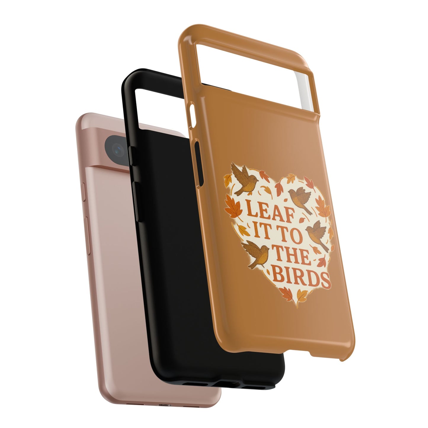 leaf It To The Birds Autumn Themed Phone Case
