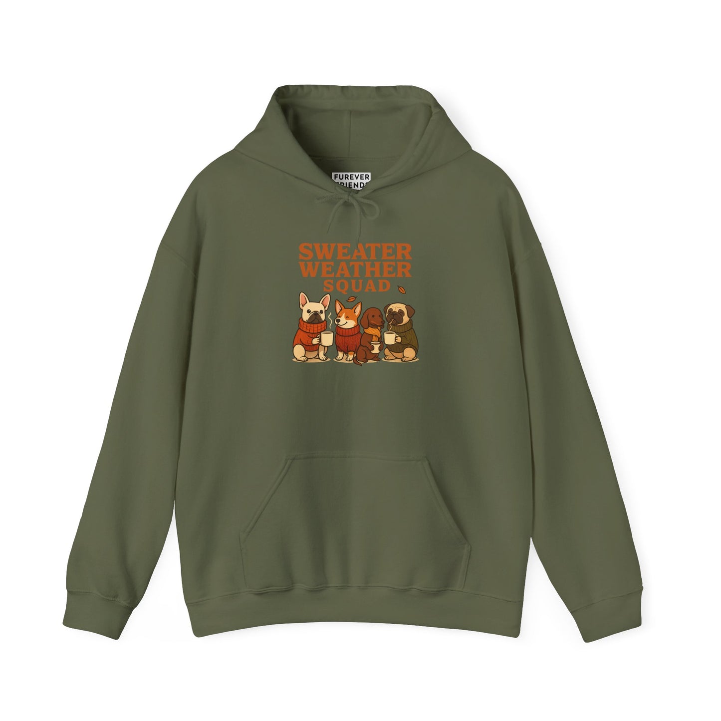 Sweater Weather Squad Autumn Themed Hoodie