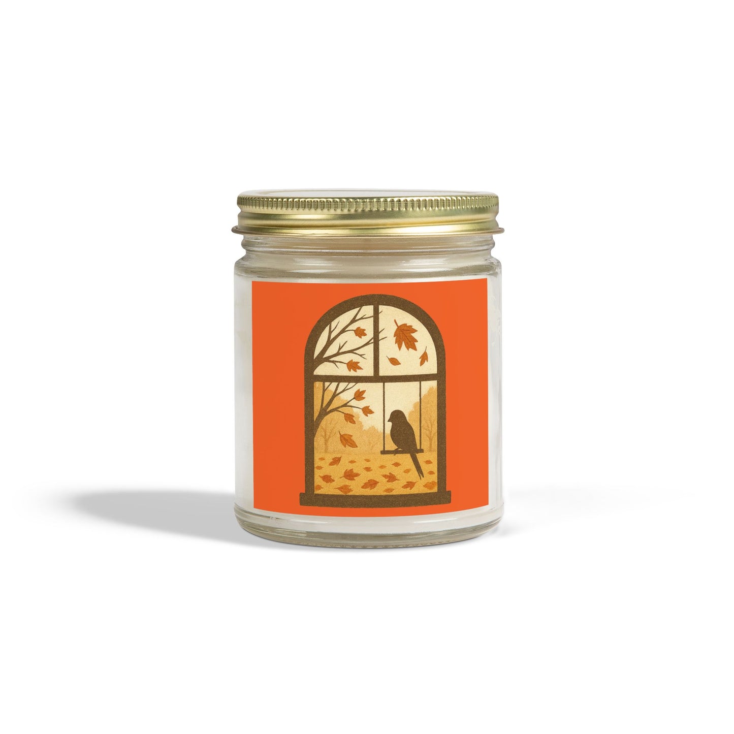 Bird In The Window Autumn Themed Scented Candle