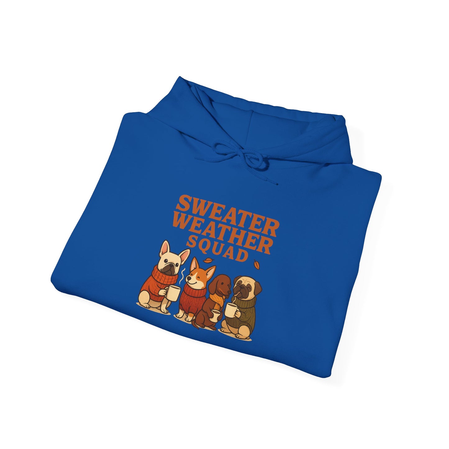 Sweater Weather Squad Autumn Themed Hoodie