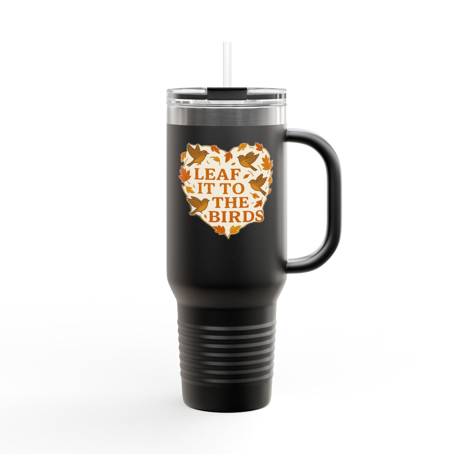 leaf it to the birds Travel Mug