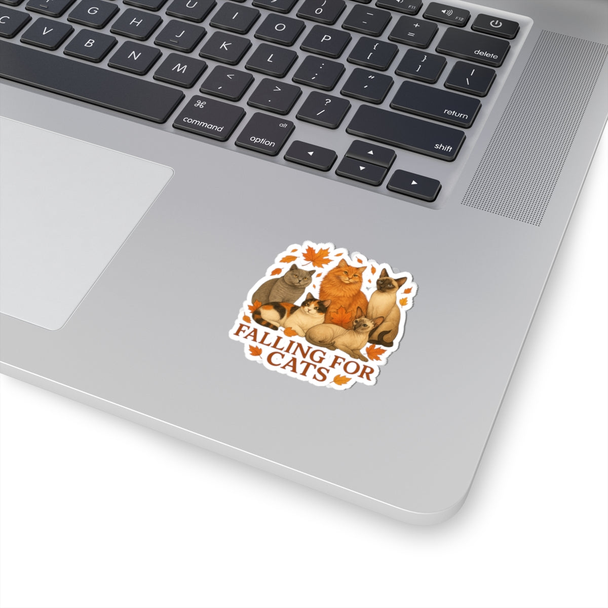 Falling For Cats Sticker