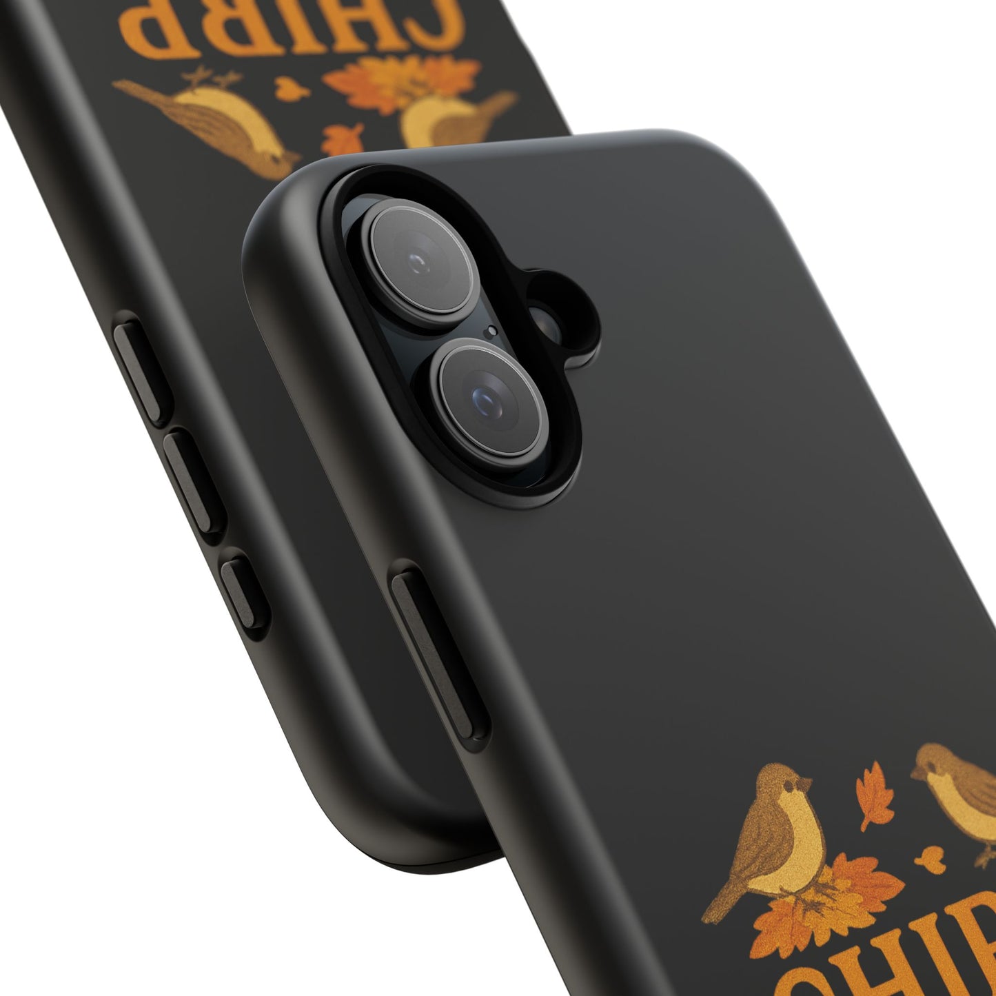 Chirp Crunch Cozy Autumn Themed Phone Case