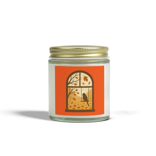 Bird In The Window Autumn Themed Scented Candle
